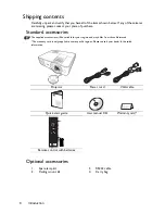 Preview for 8 page of BenQ MS619ST User Manual