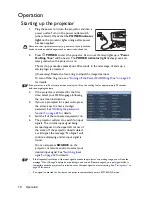 Preview for 18 page of BenQ MS619ST User Manual