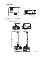 Предварительный просмотр 57 страницы BenQ MS619ST User Manual