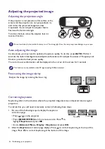 Preview for 16 page of BenQ MU641 User Manual