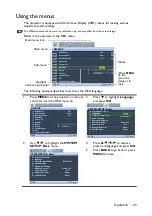 Preview for 25 page of BenQ MU686 User Manual