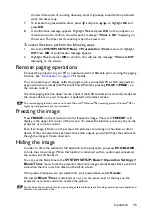 Preview for 35 page of BenQ MU686 User Manual