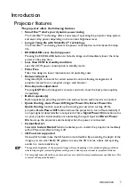 Preview for 7 page of BenQ MW571 User Manual