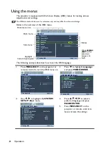 Preview for 20 page of BenQ MW571 User Manual