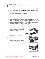 Preview for 49 page of BenQ MW603 User Manual