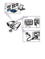 Предварительный просмотр 9 страницы BenQ MW663 Quick Start Manual