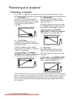 Preview for 16 page of BenQ MW665 User Manual