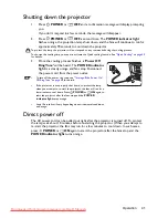 Preview for 41 page of BenQ MW665 User Manual