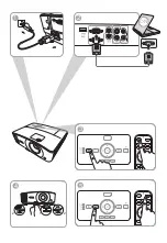 Предварительный просмотр 9 страницы BenQ MW705 Quick Start Manual