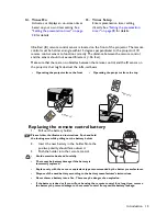 Preview for 13 page of BenQ MW712 User Manual