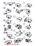 Preview for 2 page of BenQ MW714 ST Quick Start Manual