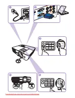 Preview for 6 page of BenQ MW721 Quick Manual