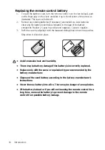 Preview for 16 page of BenQ MW724 User Manual