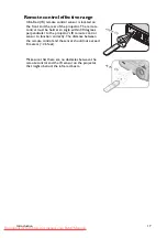 Preview for 17 page of BenQ MW727 User Manual