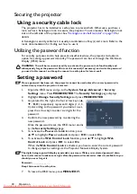 Preview for 30 page of BenQ MW727 User Manual