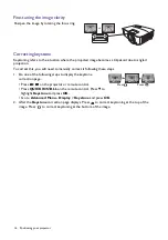 Предварительный просмотр 16 страницы BenQ MW809STH User Manual