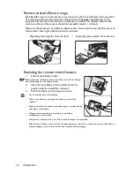 Предварительный просмотр 12 страницы BenQ MW817ST User Manual