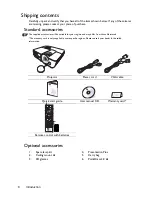 Preview for 8 page of BenQ MW821ST User Manual