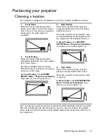 Preview for 13 page of BenQ MW821ST User Manual