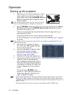 Preview for 18 page of BenQ MW821ST User Manual