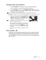 Preview for 35 page of BenQ MW821ST User Manual