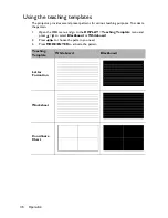 Preview for 36 page of BenQ MW824ST User Manual