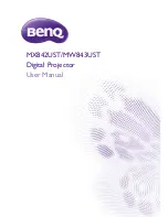 Предварительный просмотр 1 страницы BenQ MW843UST User Manual