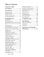 Preview for 2 page of BenQ MW843UST User Manual