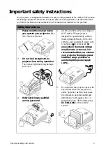 Preview for 3 page of BenQ MW855UST User Manual