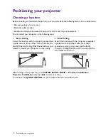 Preview for 12 page of BenQ MW864UST User Manual