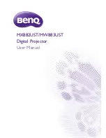 Предварительный просмотр 1 страницы BenQ MW883UST User Manual