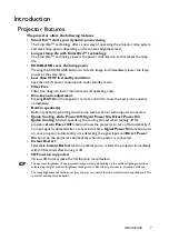 Preview for 7 page of BenQ MX507P User Manual