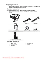 Preview for 8 page of BenQ MX520 User Manual