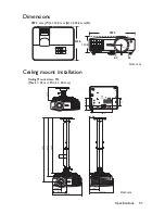 Предварительный просмотр 57 страницы BenQ MX600 User Manual