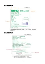 Preview for 29 page of BenQ MX613ST Product Service Manual