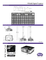 Preview for 2 page of BenQ MX662 Datasheet