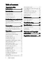 Preview for 2 page of BenQ MX712 UST User Manual