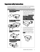 Preview for 3 page of BenQ MX760 User Manual