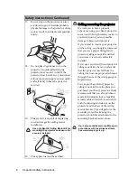 Preview for 6 page of BenQ MX760 User Manual