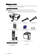 Preview for 8 page of BenQ MX763 User Manual