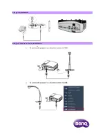 Preview for 3 page of BenQ MX766, MW767, MX822ST Quick Reference