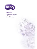 BenQ MX806ST User Manual preview