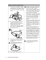 Preview for 6 page of BenQ MX806ST User Manual