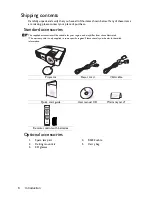 Preview for 8 page of BenQ MX806ST User Manual