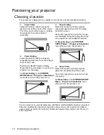 Предварительный просмотр 14 страницы BenQ MX806ST User Manual