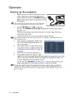 Preview for 18 page of BenQ MX806ST User Manual