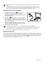 Preview for 21 page of BenQ MX808PST User Manual