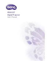 BenQ MX813ST User Manual preview