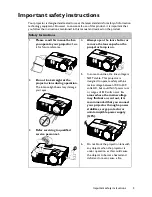 Preview for 3 page of BenQ MX813ST User Manual