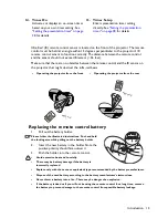 Preview for 13 page of BenQ MX813ST User Manual